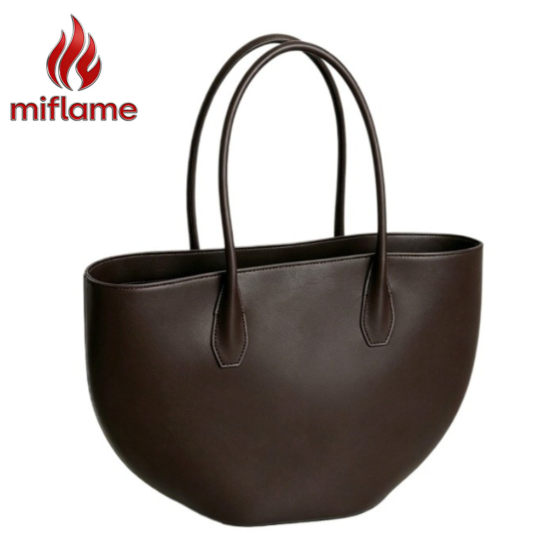Half Moon Bag Suede - Women's Shoulder Tote Bag Luxury Half