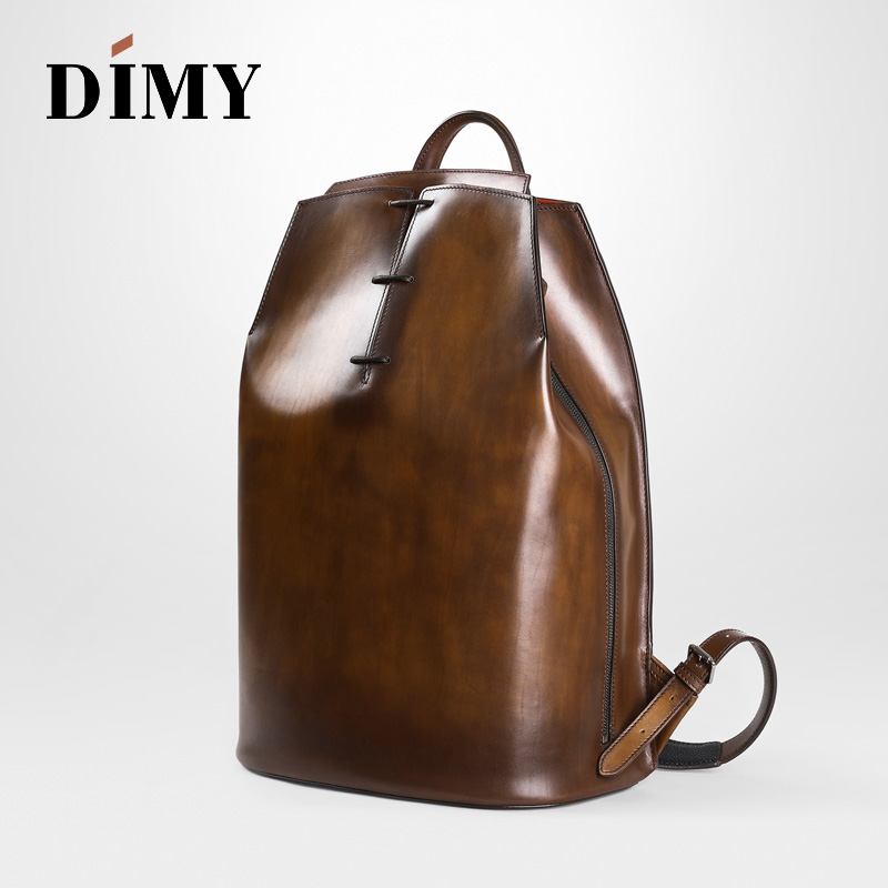 Genuine Leather Backpack - DIMY 2025 new men's genuine leather