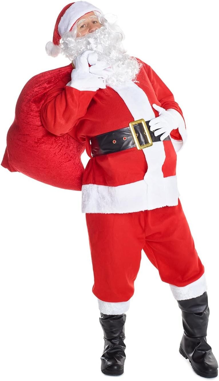 Luxury Bags Europe - Christmas Santa Claus Costume Men's Luxurious