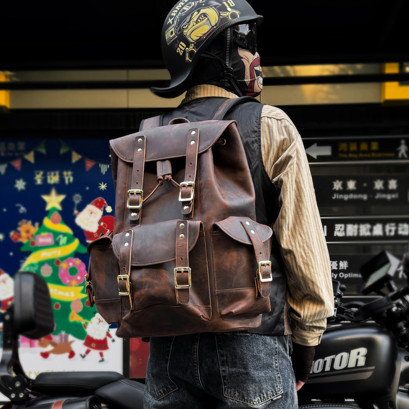 New Arrivals Leather Backpack  - Genuine Leather Backpack 评论和价格