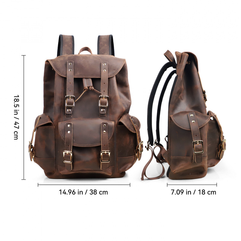 New Arrivals Leather Backpack  - Genuine Leather Backpack 评论和价格