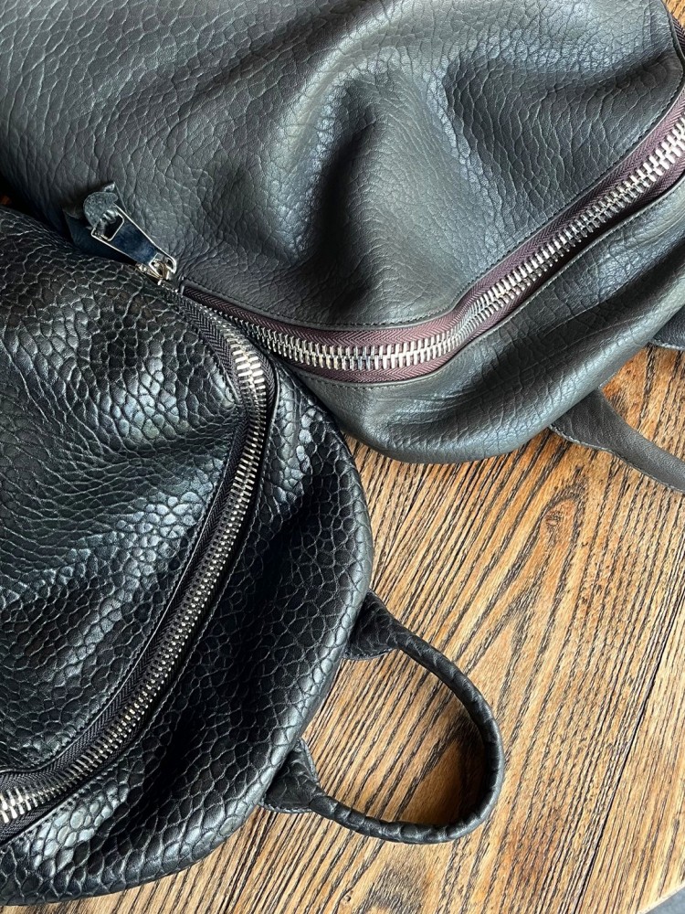Soft Natural Sheepskin Casual  - Genuine Leather Backpack 评论和价格