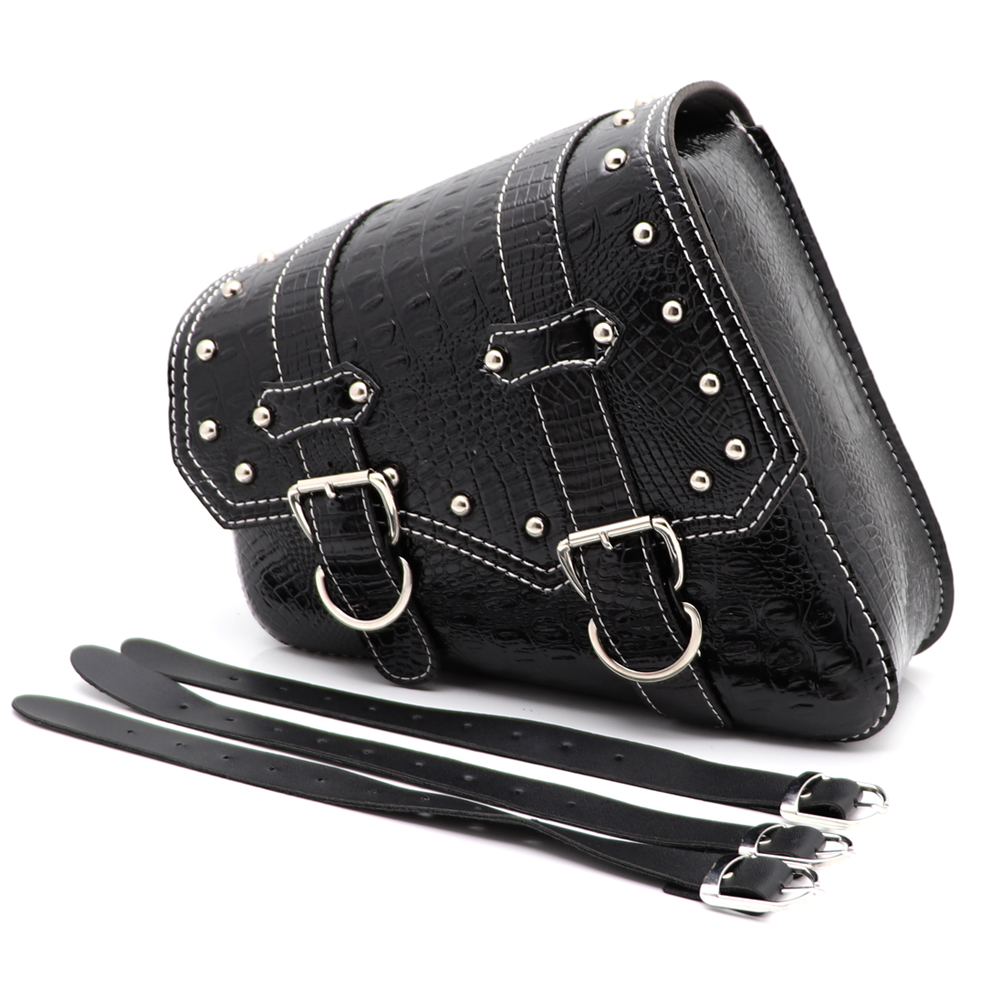 Black Luxury Triangle Crocodil - Luxury Bags Luggage 评论和价格