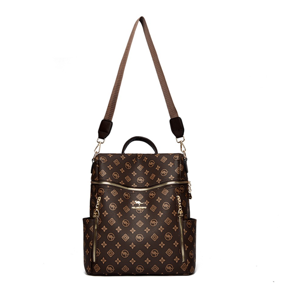 Genuine Brand Women's Soft Lea - Genuine Leather Backpack 评论和价格