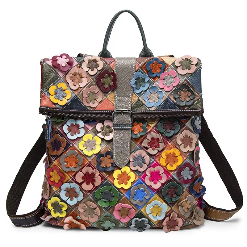 Vintage Women Genuine Leather  - Genuine Leather Backpack 评论和价格