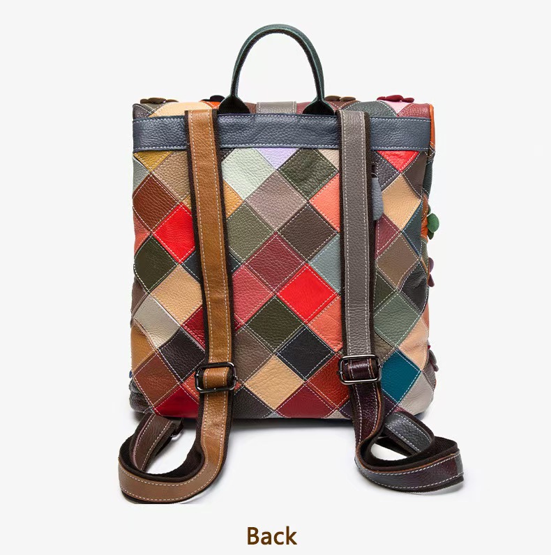 Vintage Women Genuine Leather  - Genuine Leather Backpack 评论和价格