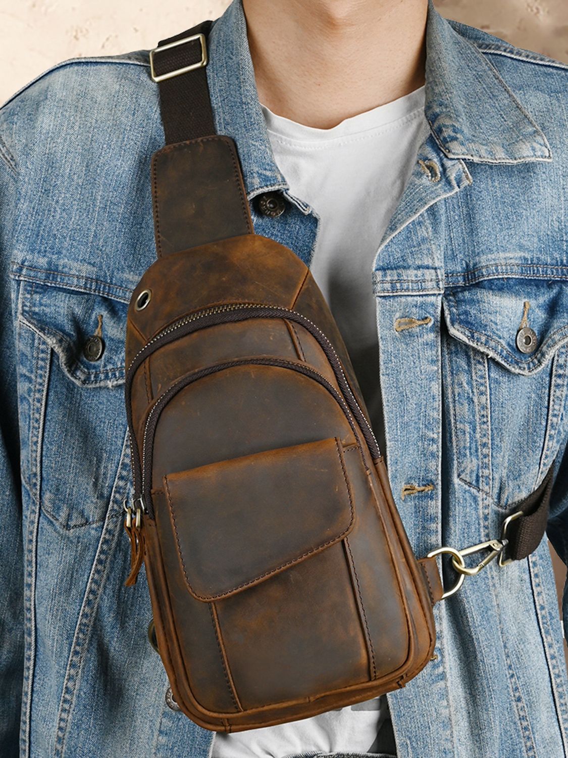 Designer Luxury Multifunction  - Genuine Leather Backpack 评论和价格