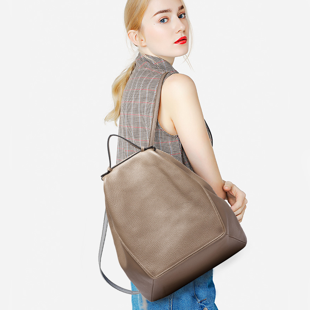 Zency Women 100% Genuine Leath - Genuine Leather Backpack 评论和价格