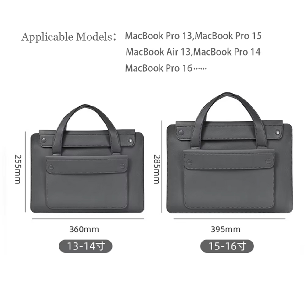 Laptop Bag Handbag Sleeve PU L - Laptop Bag Leather 15 评论和价格