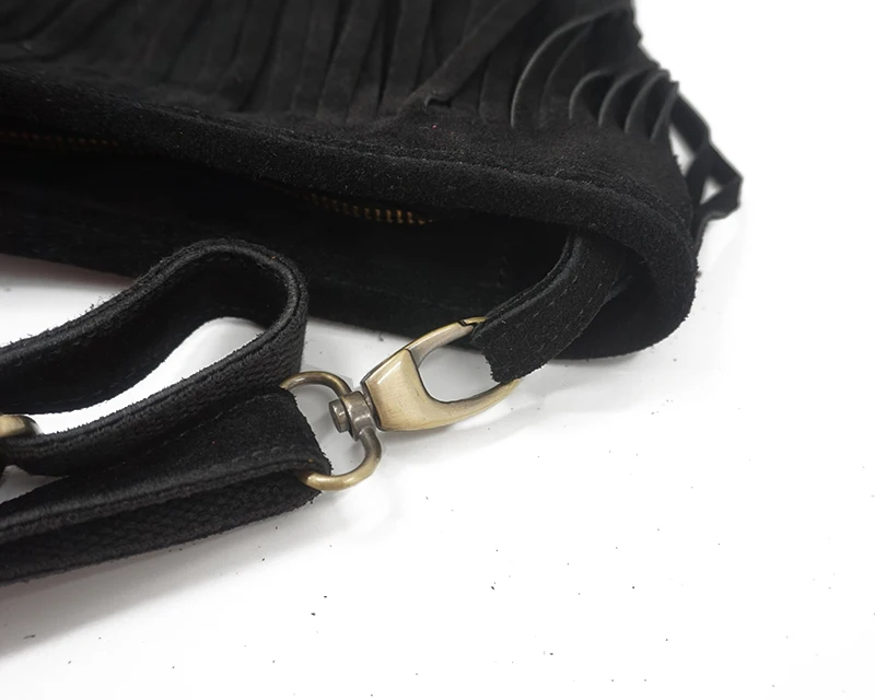 Women Genuine Leather Suede Fr - Half Moon Bag Suede 评论和价格