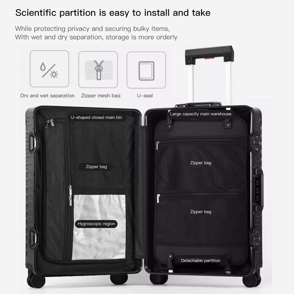 Bunnyfly New Style All Aluminu - Luxury Bags Luggage 评论和价格
