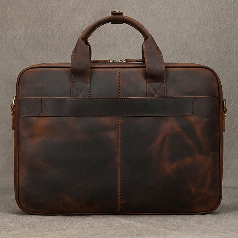 Crazy Horse Genuine Leather Me - Laptop Bag Leather 15 评论和价格