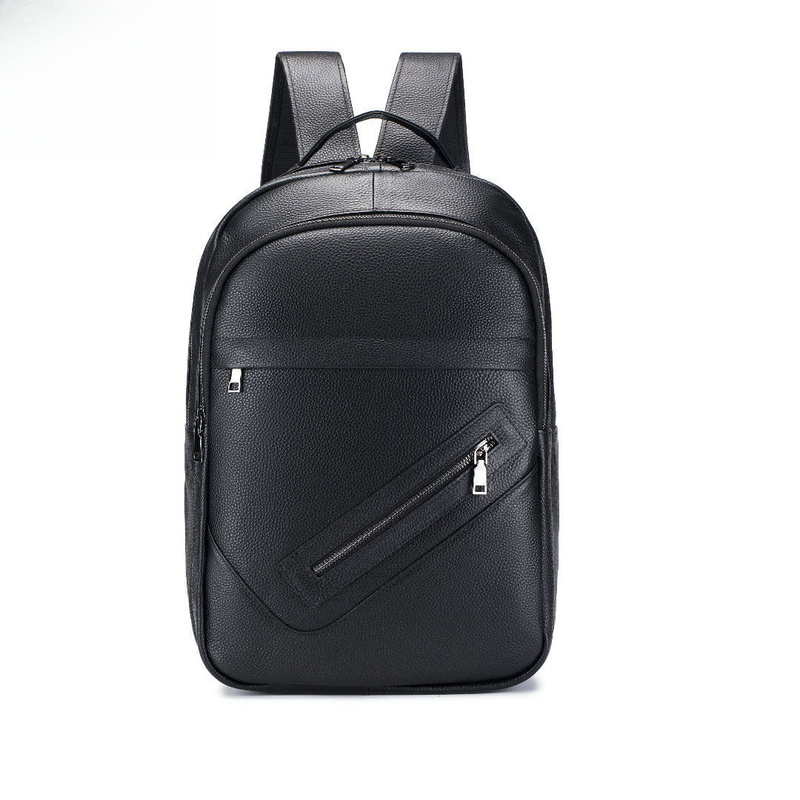 Super Leather Double Shoulder  - Genuine Leather Backpack 评论和价格