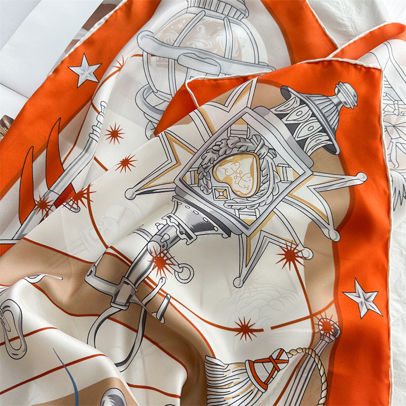 Luxury Brand Scarf Large Silk  - Luxury Bags Brands 评论和价格