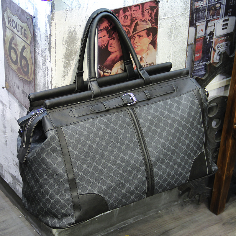 Fashion Plaid Travel Bag Men H - Luxury Bags Luggage 评论和价格