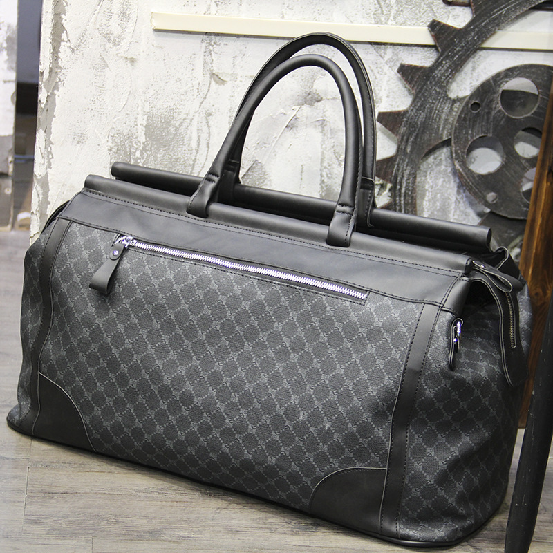 Fashion Plaid Travel Bag Men H - Luxury Bags Luggage 评论和价格