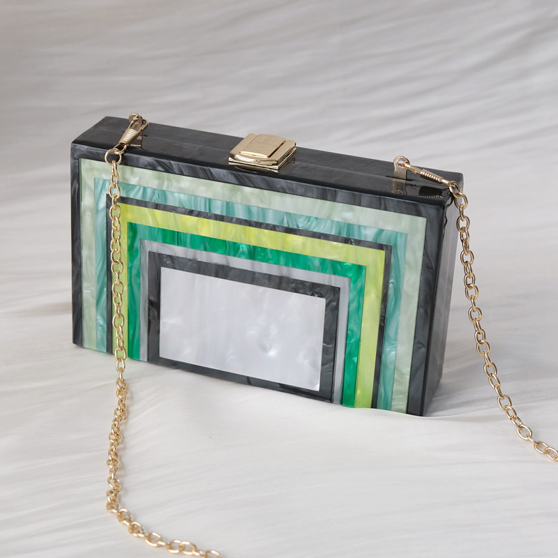 New Trendy Handbag Fashion Wom - Luxury Bags Green 评论和价格