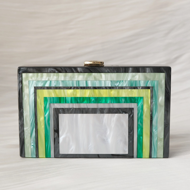 New Trendy Handbag Fashion Wom - Luxury Bags Green 评论和价格