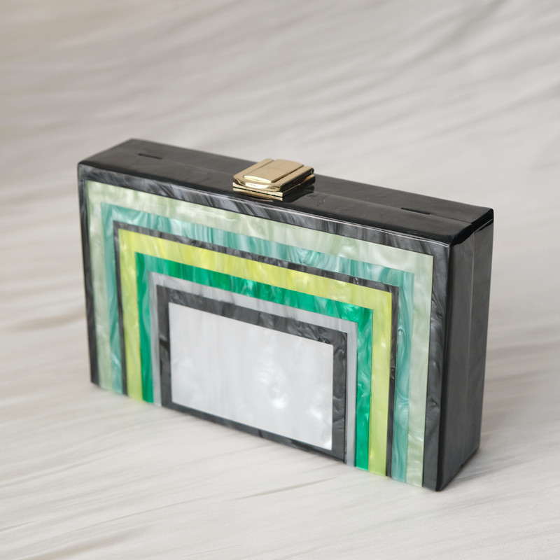 New Trendy Handbag Fashion Wom - Luxury Bags Green 评论和价格