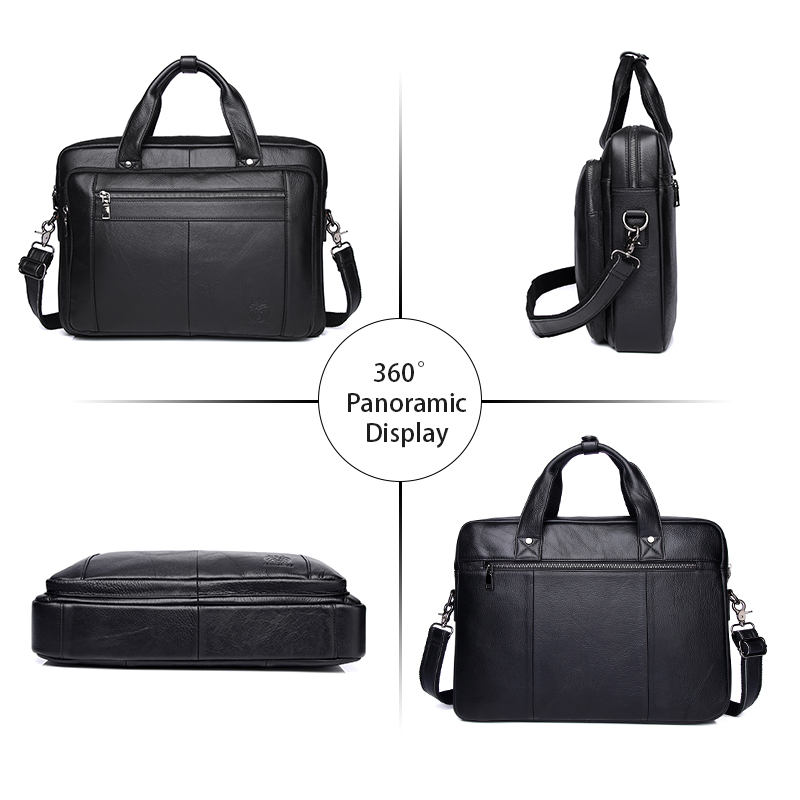 SCHLATUM Genuine Leather Bussi - Laptop Bag Leather 15 评论和价格