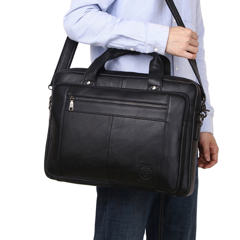 SCHLATUM Genuine Leather Bussi - Laptop Bag Leather 15 评论和价格