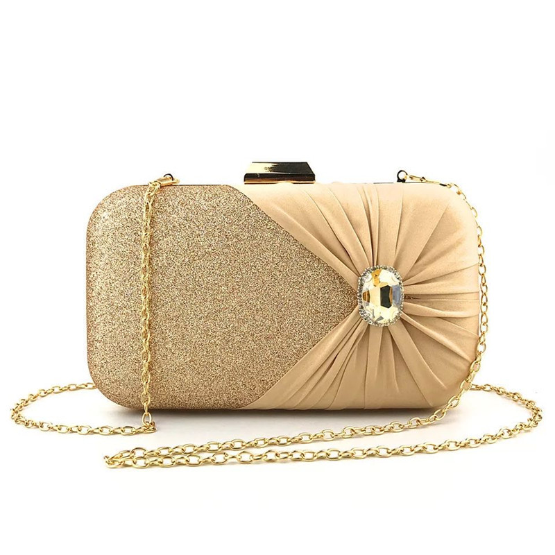 Silver Luxury Crystal Evening  - Luxury Bags Green 评论和价格
