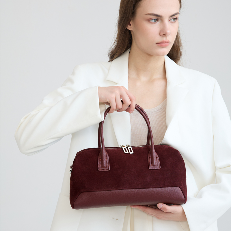 Woman Genuine Leather Bag Hand - Luxury Bags Luggage 评论和价格