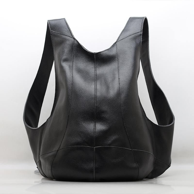 Classic Men's Backpack Anti-th - Genuine Leather Backpack 评论和价格