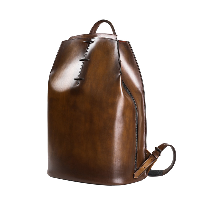 DIMY 2025 new men's genuine le - Genuine Leather Backpack 评论和价格