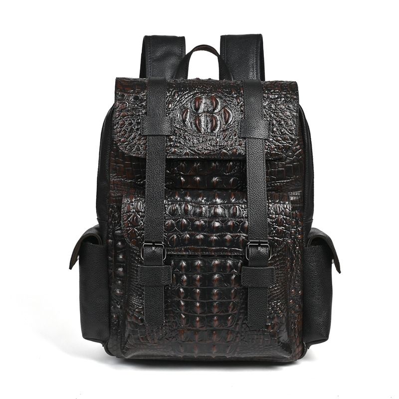 2026 New Fashion Alligator Bra - Genuine Leather Backpack 评论和价格