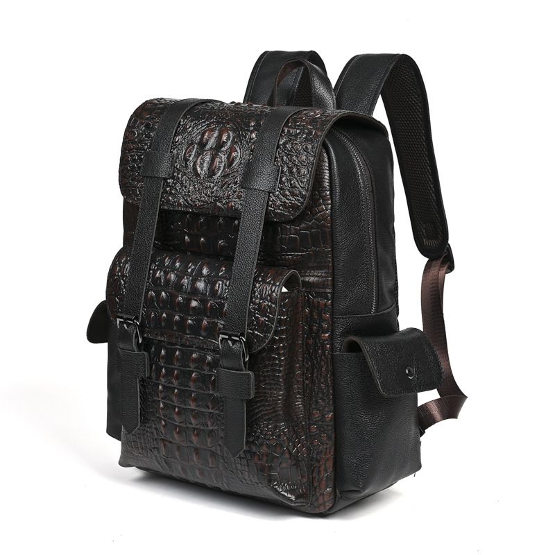 2026 New Fashion Alligator Bra - Genuine Leather Backpack 评论和价格