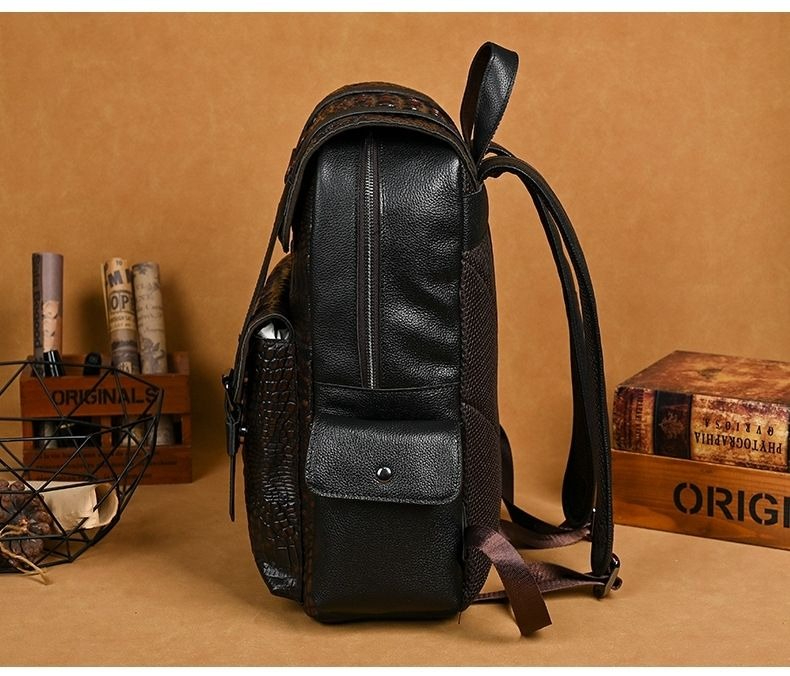 2026 New Fashion Alligator Bra - Genuine Leather Backpack 评论和价格