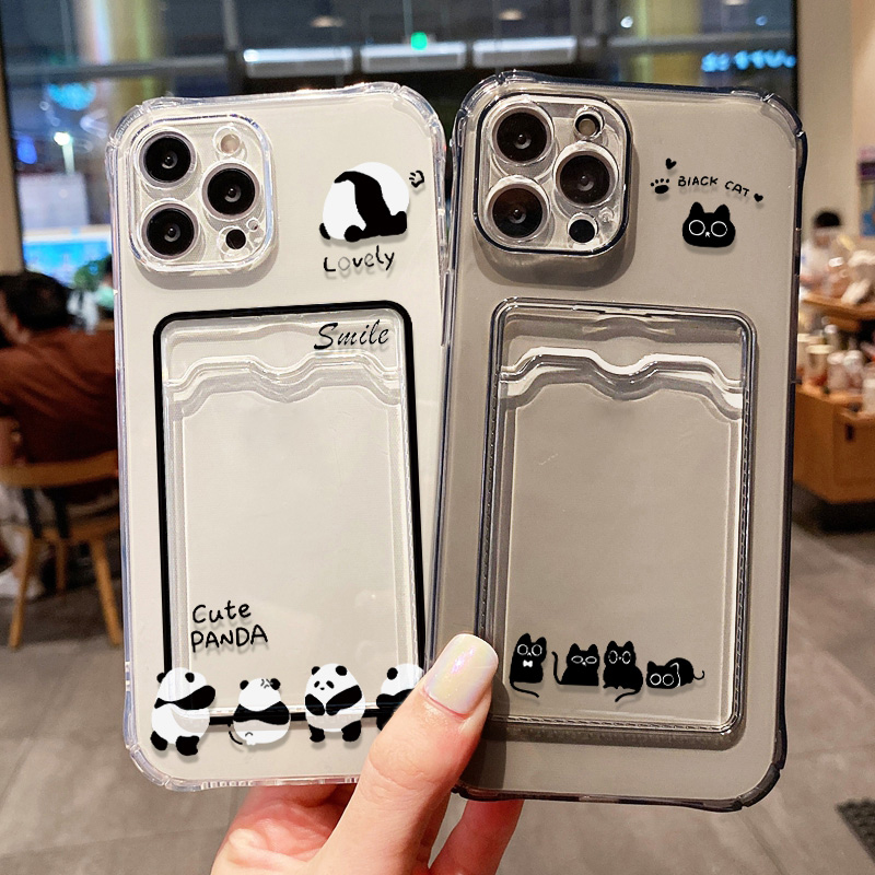 Cute Black Cat Card Holder Wal - Luxury Bags In Store 评论和价格