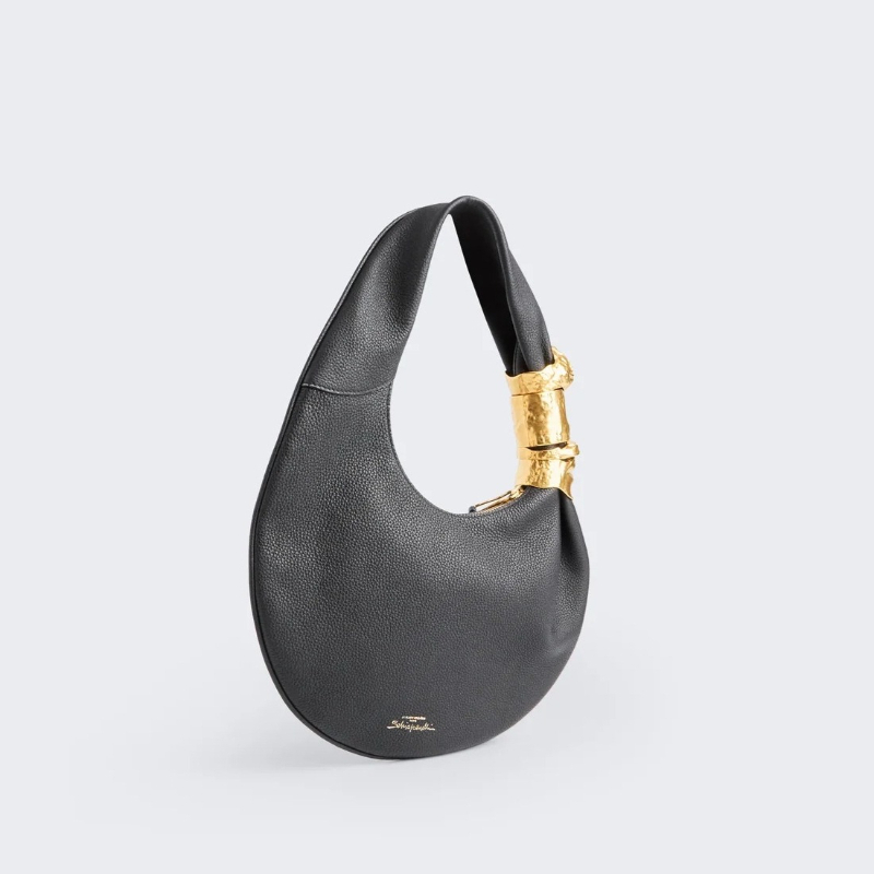 Designer Luxury Soufflé Bag Wo - Half Moon Bag Suede 评论和价格
