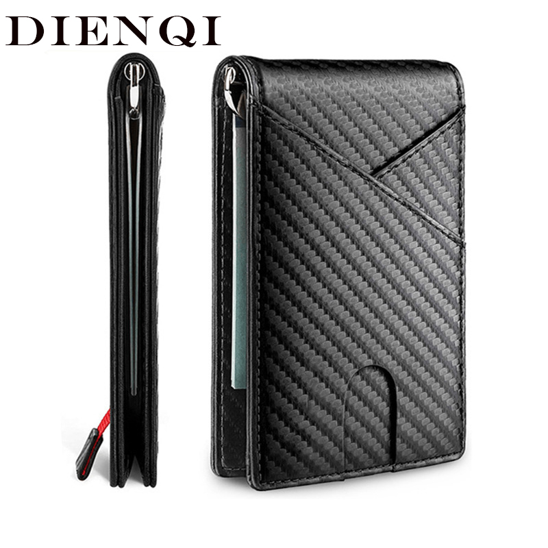 DIENQI Carbon Fiber Rfid Slim  - Luxury Bags Photos 评论和价格